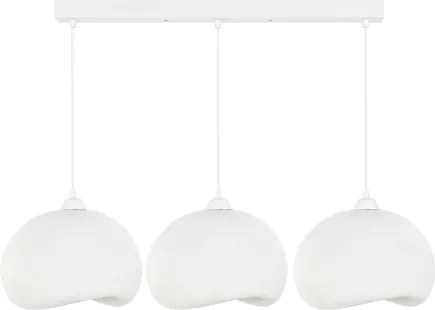Brilagi - Závesný luster na lanku WABI SABI 3xE27/40W/230V biela