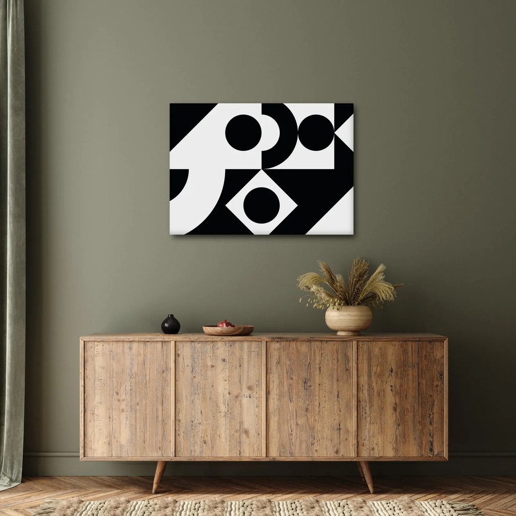 Obraz - Geometrická abstrakcia N⁰1 (70x50 cm)