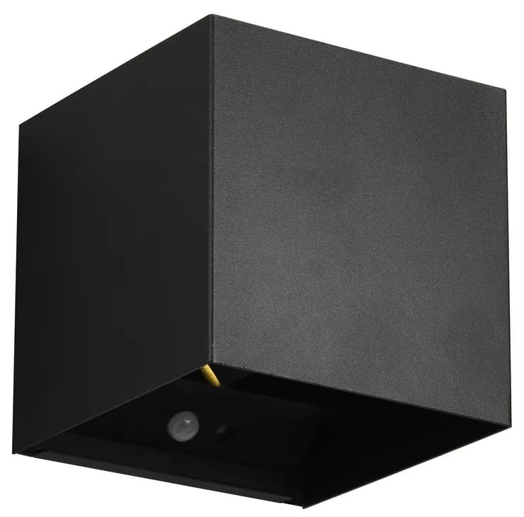 Čierne LED nástenné svietidlo Talent – Trio