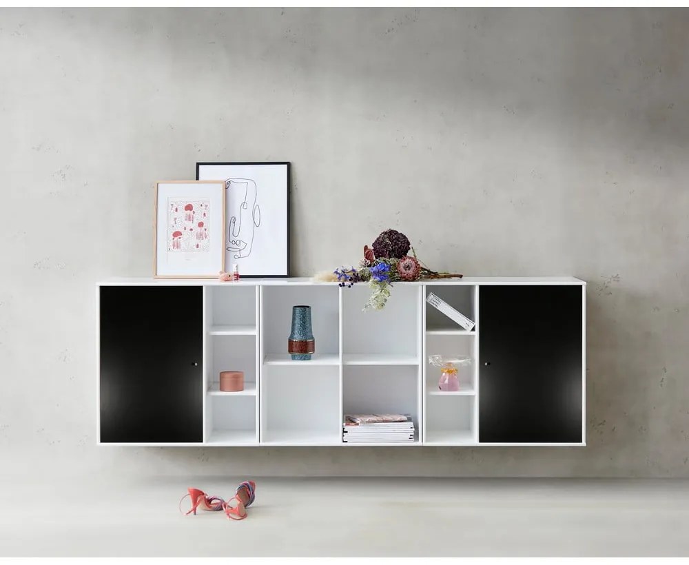 Biely modulárny policový systém 68,5x69 cm Mistral Kubus - Hammel Furniture