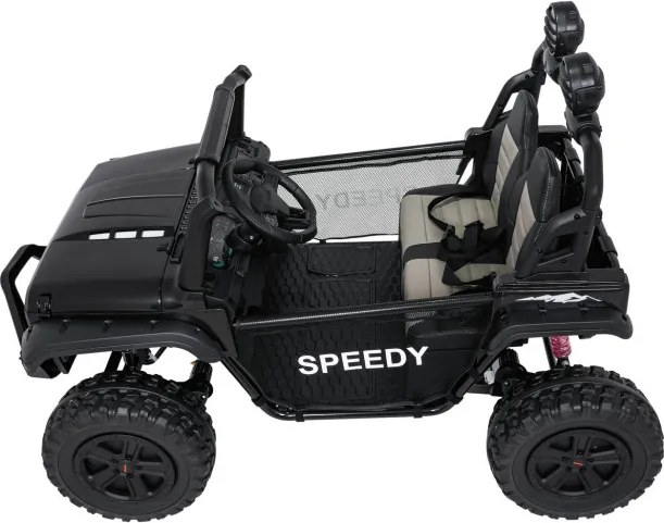 Elektrické autíčko PASSION 4x4 čierne