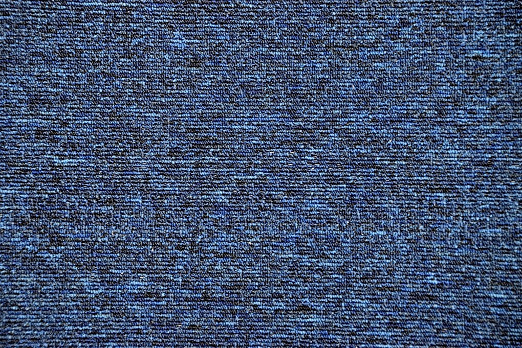 Koberec metráž Mammut 8039 modrý navy - Kruh s obšitím cm