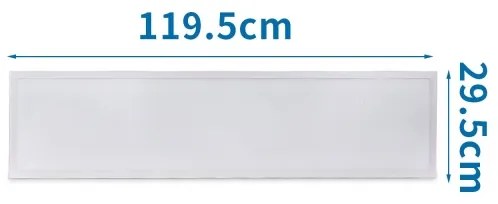 Aigostar - LED Podhľadový panel LED/50W/230V 4000K 120x30cm biela
