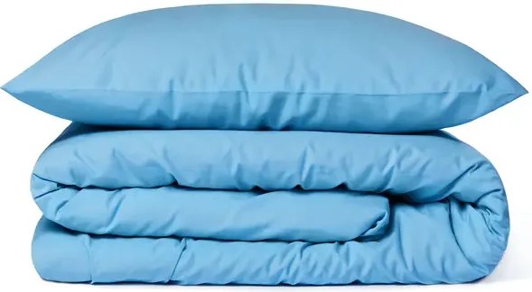 Bavlnené obliečky CALMORA svetlomodré Rozmer obliečky: 2 ks 70 x 90 cm | 160 x 200 cm