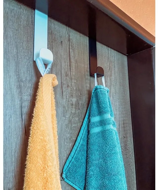Háčik na dvere z vnútornej strany, DOORHOOK - čierny