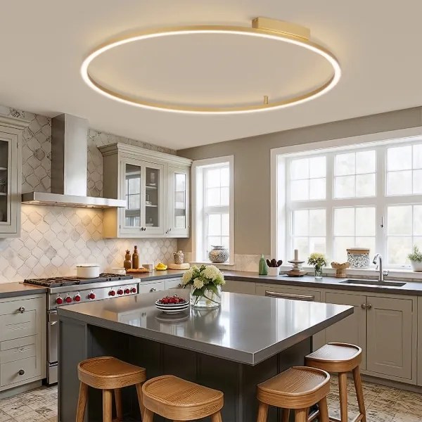 Brilagi - Stmievané LED svietidlo PORTOFINO LED/85W/230V Ø 120 cm zlaté + DO