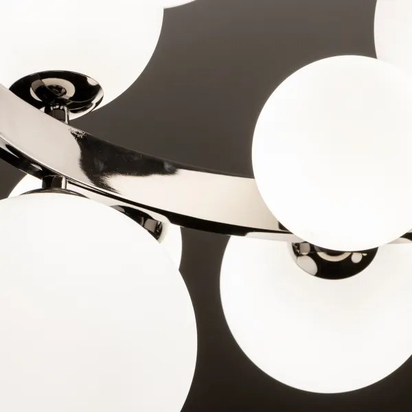 Brilagi - LED Luster na lanku MILLA 15xG9/3W/230V lesklý chróm/biela