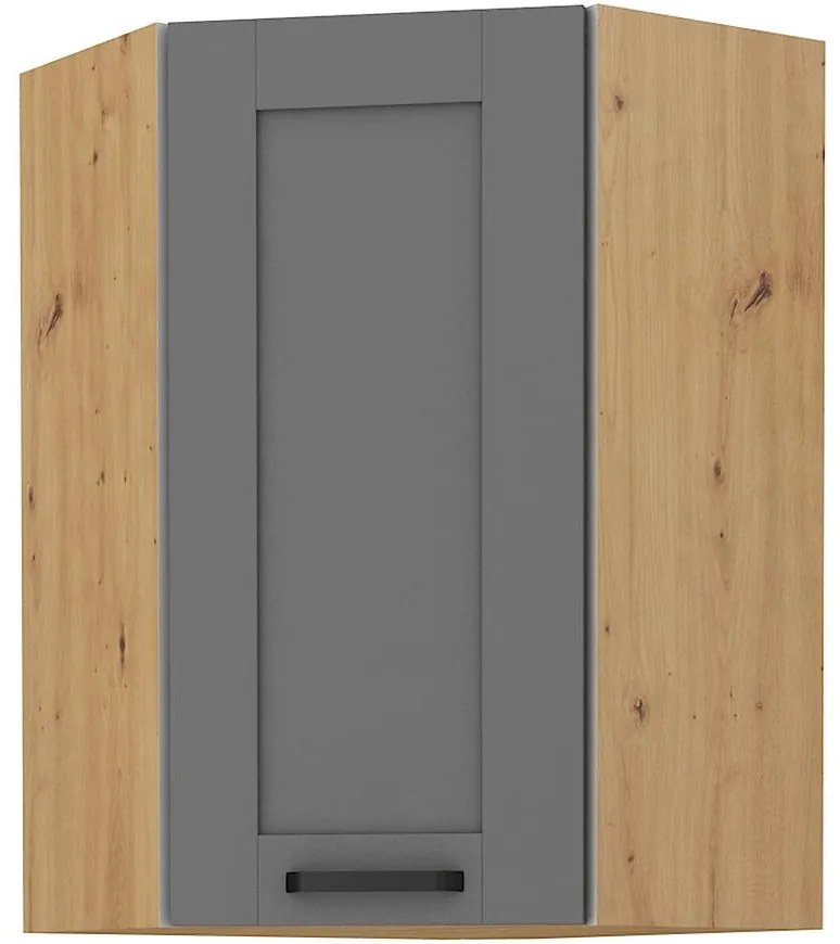 Skrinka do kuchyne LUNA DUSTGREY/ARTISAN 60X60 GN-90 1F (45°)