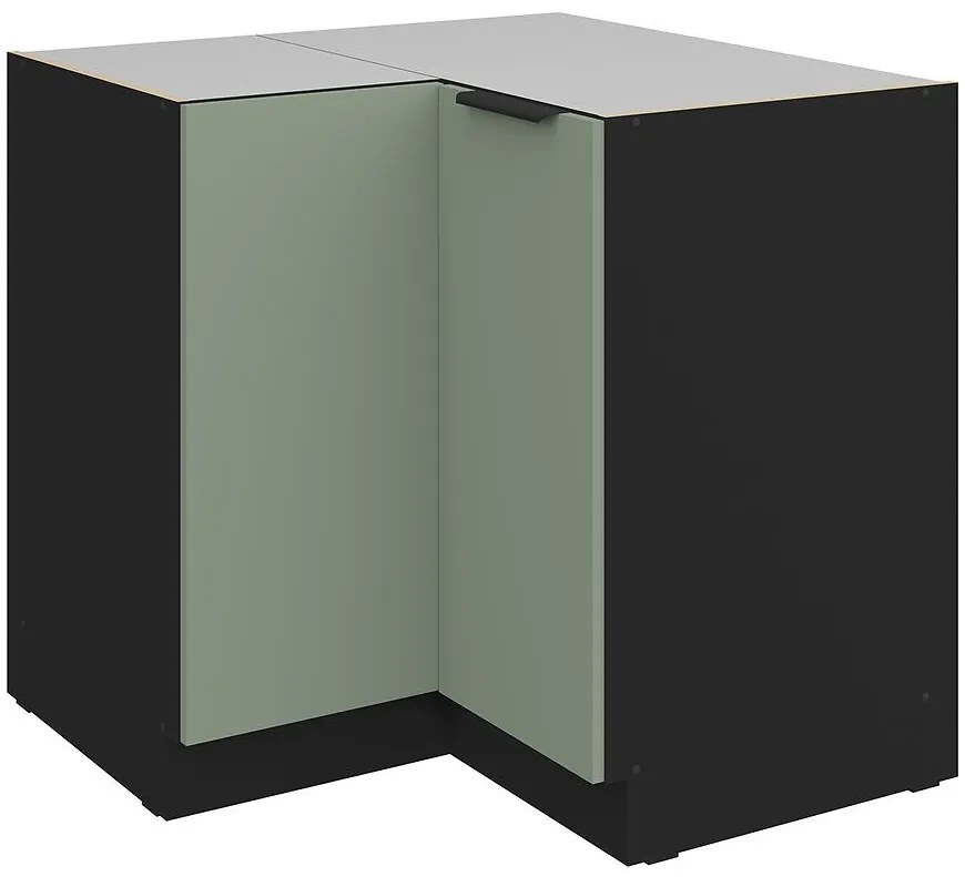 Kuchynská skrinka Aria-Sa/Bl Anti Fingerprint 90x90 Dn 2f Bb