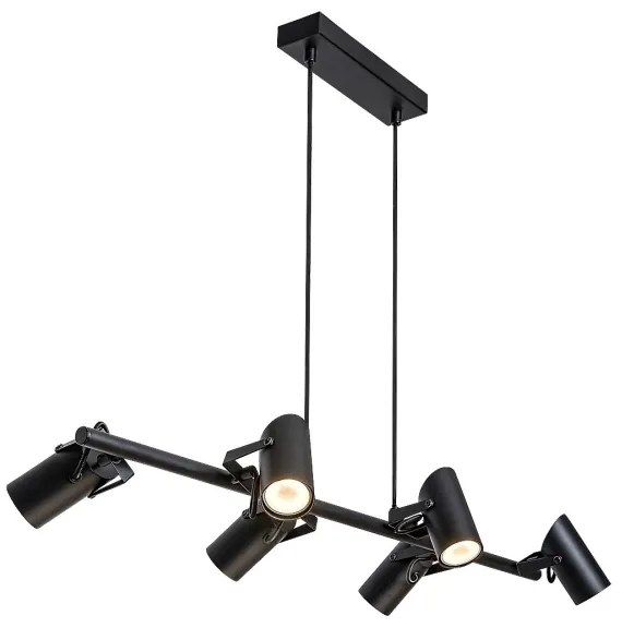 Rabalux 73045 - Luster na lanku MAXIMILIAN 6xGU10/25W/230V