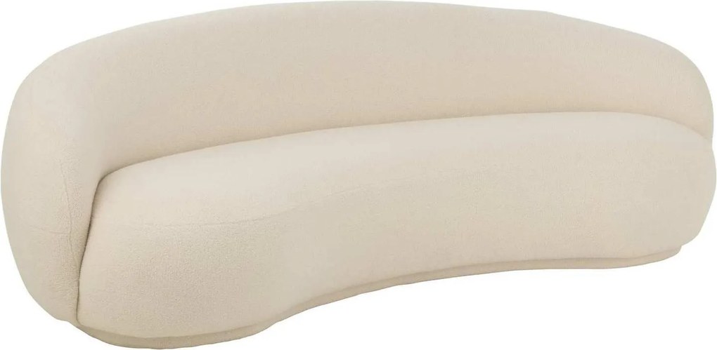 Bielá velká sofa Lounge Snow Poplar - 234*116*73cm