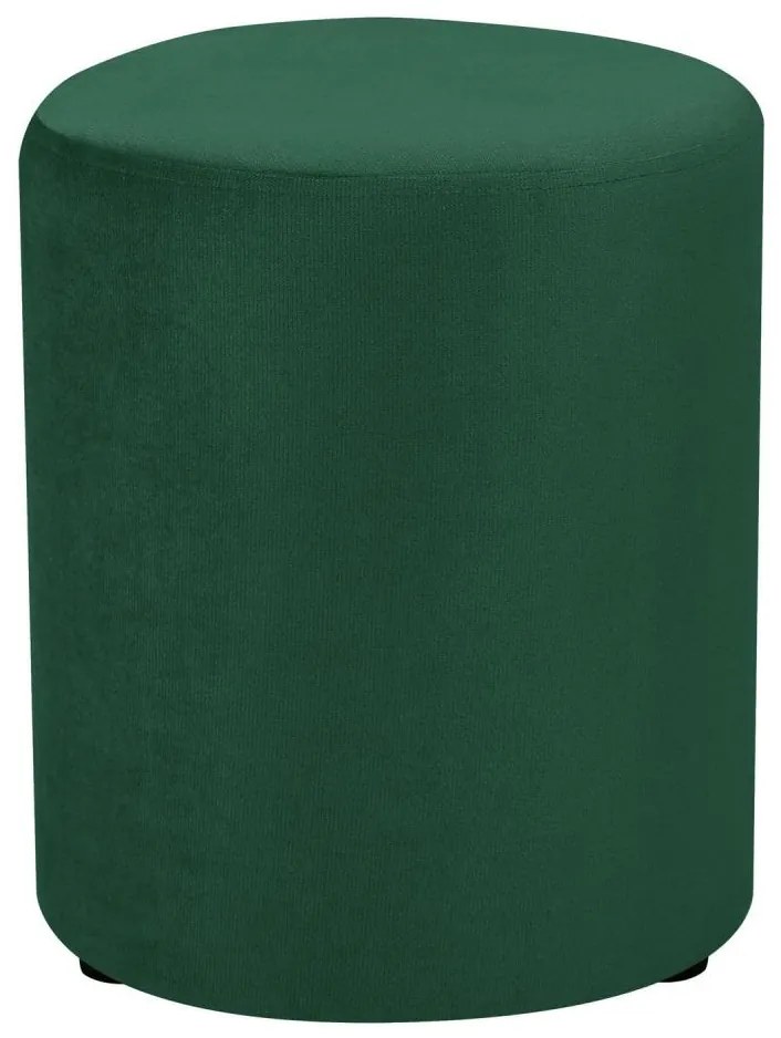 Taburet VEX, priemer 36 cm, zelený