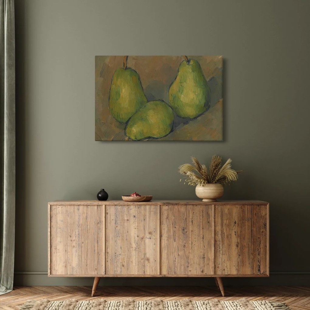 Obraz - Paul Cézanne, Three Pears, reprodukcia (90x60 cm)