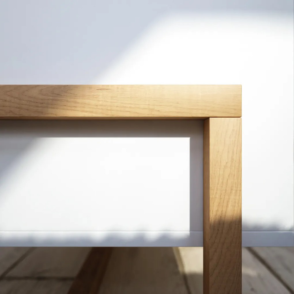 VIVALDI Konferenčný stolík OSLO LE, biely matný