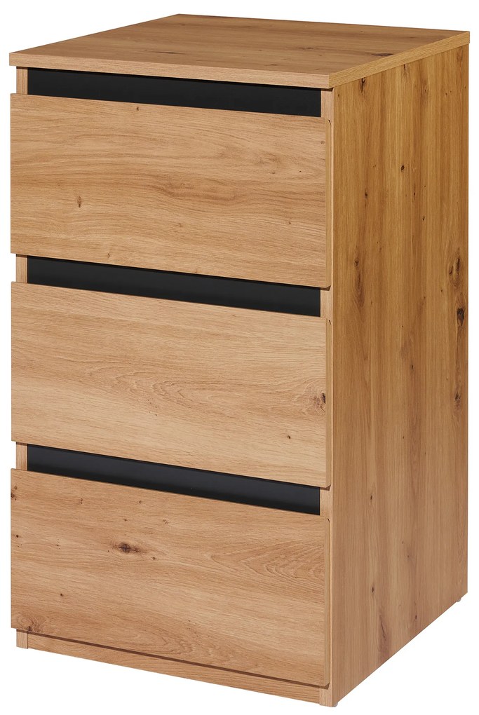 Livarno home Úzka komoda Genf s 3 zásuvkami  (100385060)