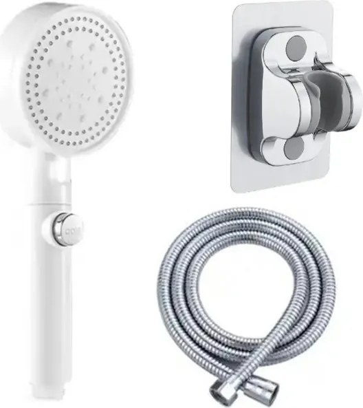 Set sprchová hlavica AG894B biela