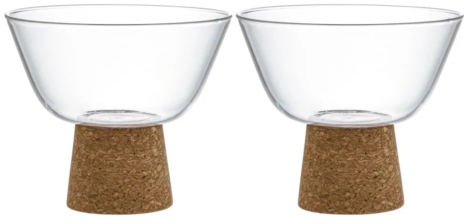 Poháre na zmrzlinu v súprave 2 ks 380 ml Vilagio – Vialli Design