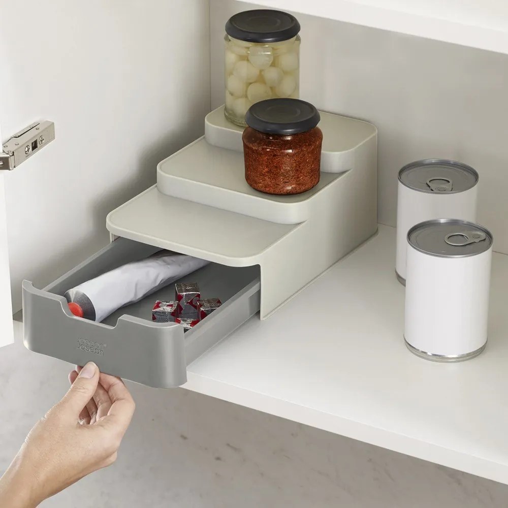 Plastový organizér na koreničky Duo – Joseph Joseph