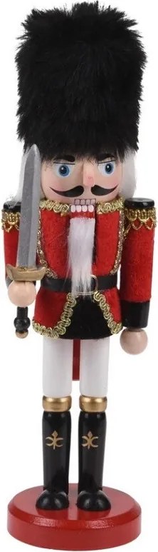 Luskáčik s mečom 25 cm