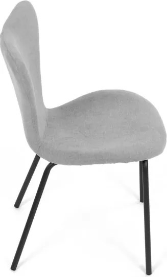 Jedálenská stolička strieborná CT-S8010 SIL2