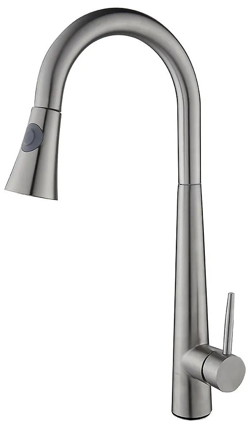 Drezová batéria Tilos s vyťahovateľnou výlevkou Inox