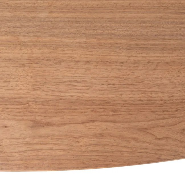 Jedálenský stôl SAVELMA naturálny s čiernymi nohami 892290