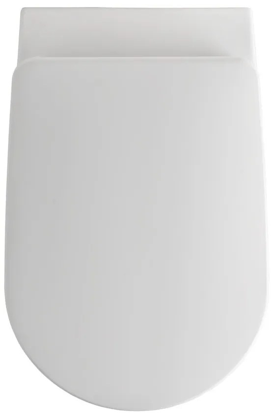 Kerasan Kerasan, NOLITA WC sedátko, SLIM, Soft Close, biela, 539101