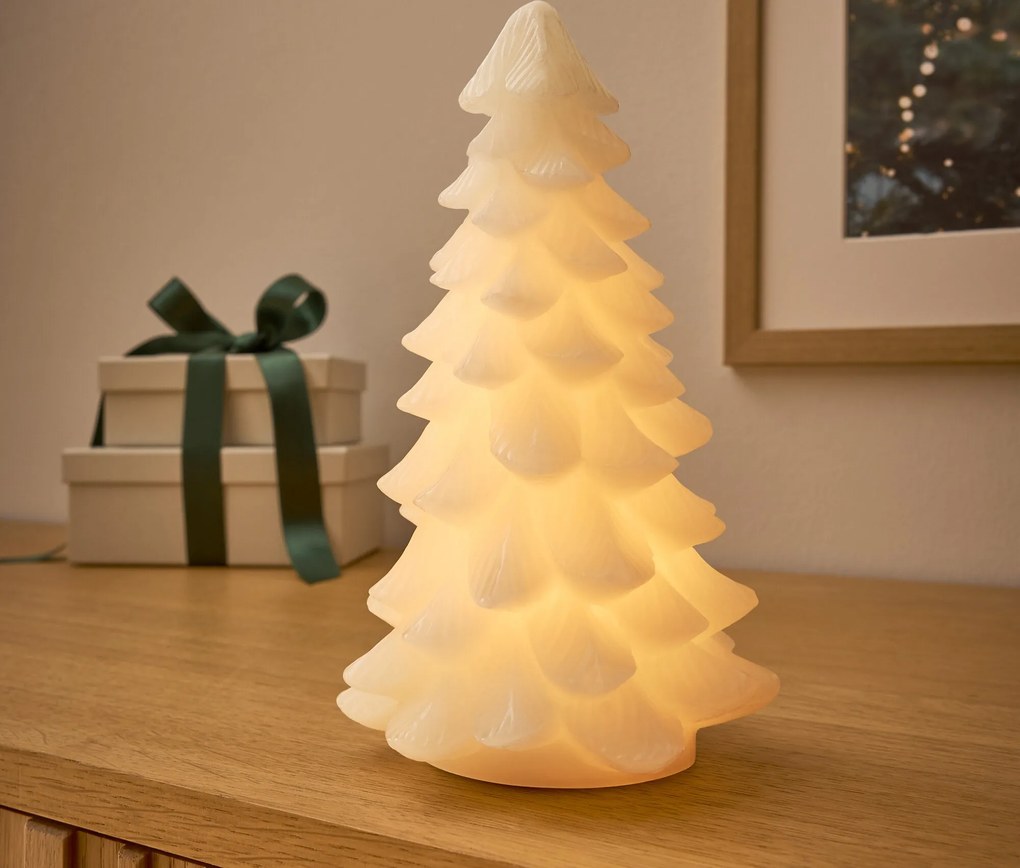 LED stromček z pravého vosku, veľký