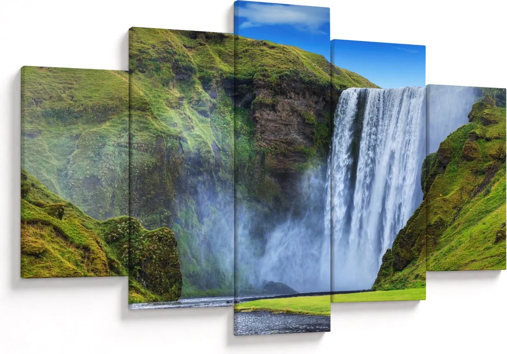 Obraz - Vodopád Seljalandsfoss (150x105 cm)