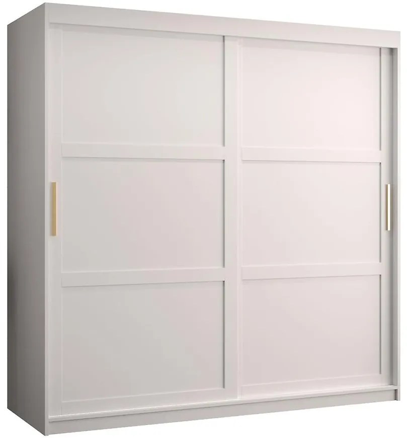 Skriňa Amiro 1 180 biely/biely