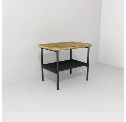 Kúpeľňová stolička Devo Oval dub/diamantovosivá OV-ST50x35-P35D01L09