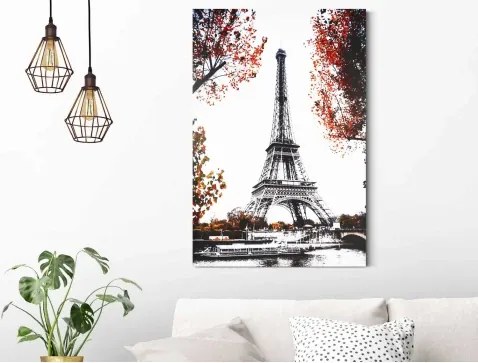 Obraz na plátne Jeseň v Paríži, 60x80 cm%