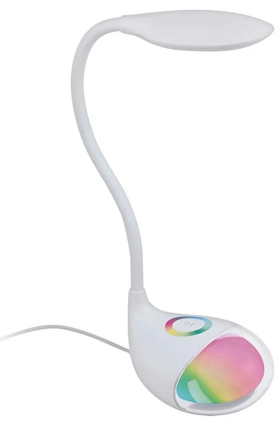 Eglo 97078 - LED Stolná lampa CABADO 1 1xLED/2,2W+0,3W/230V RGB