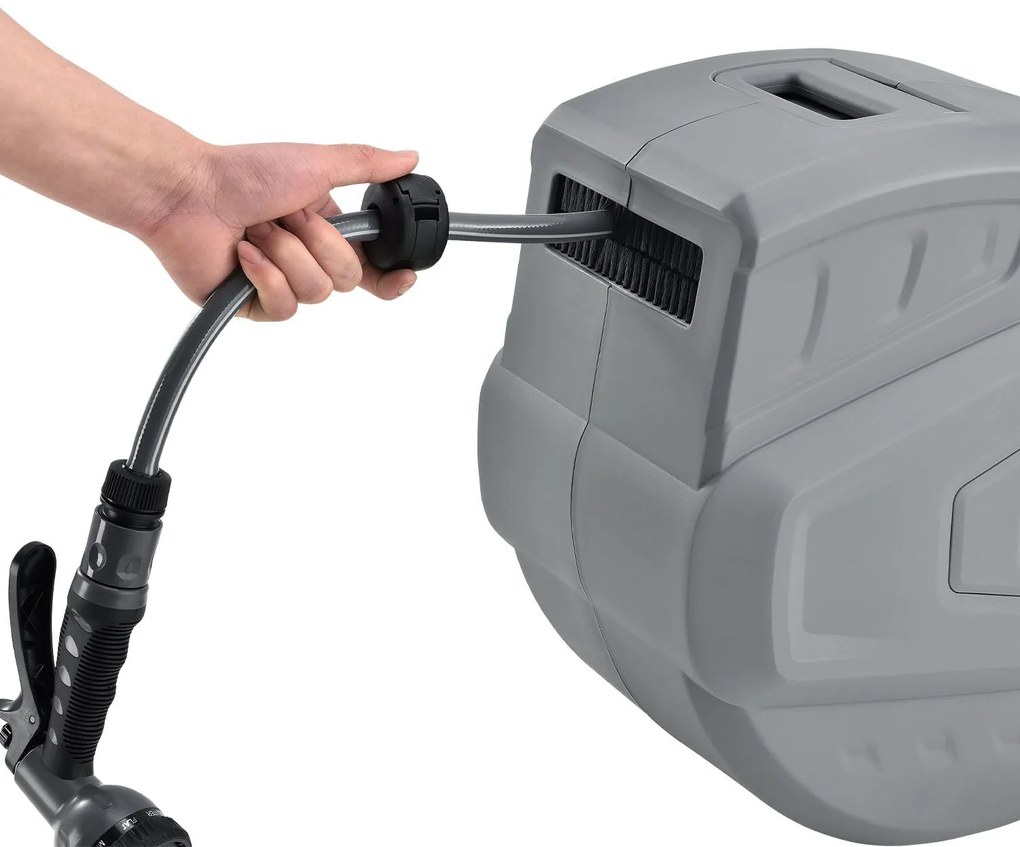 InternetovaZahrada Záhradná hadica s navíjaním Flowwater - 20m