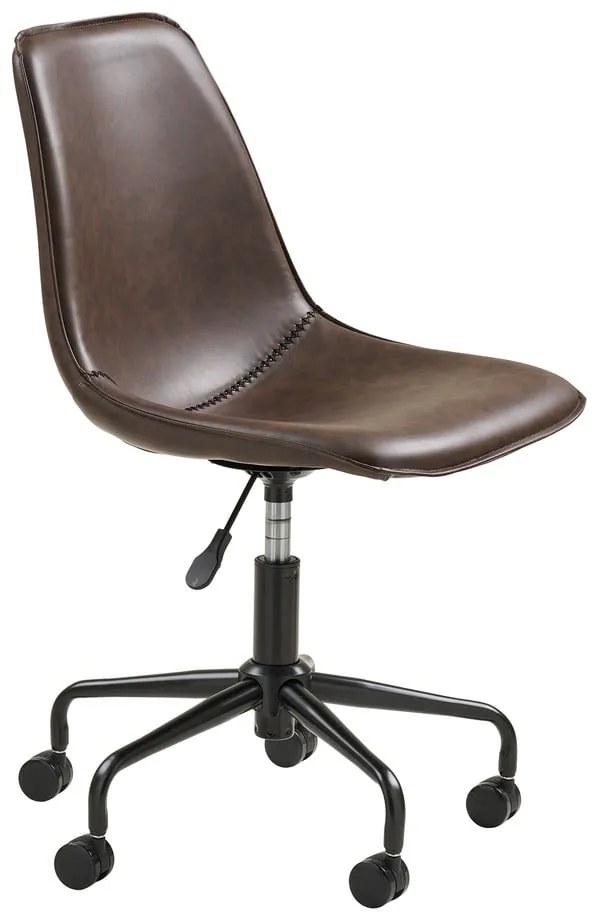 Tmavohnedá kancelárska stolička Monaco – House Nordic