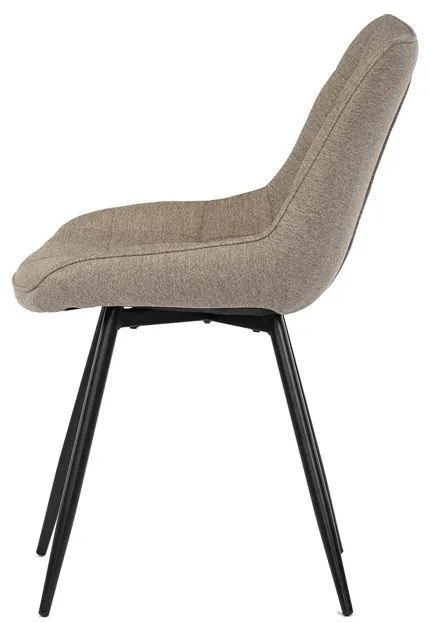 Autronic BONTEC Jedálenská stolička, béžová, látka, CT-395 CRM2 Farba: Šedá