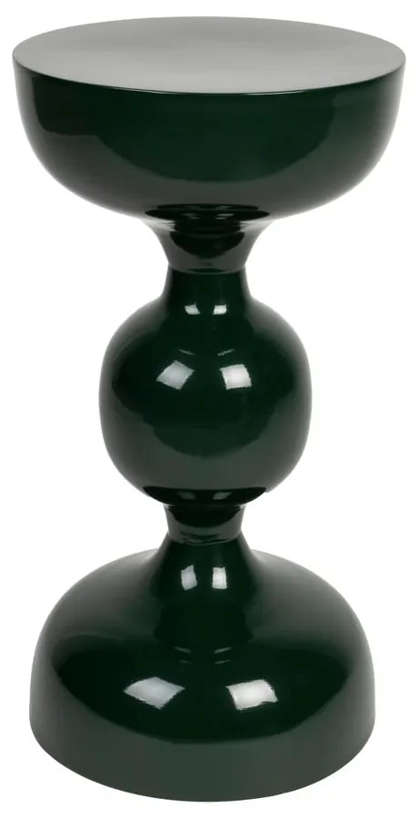 Kovový okrúhly odkladací stolík ø 31 cm Lars – White Label