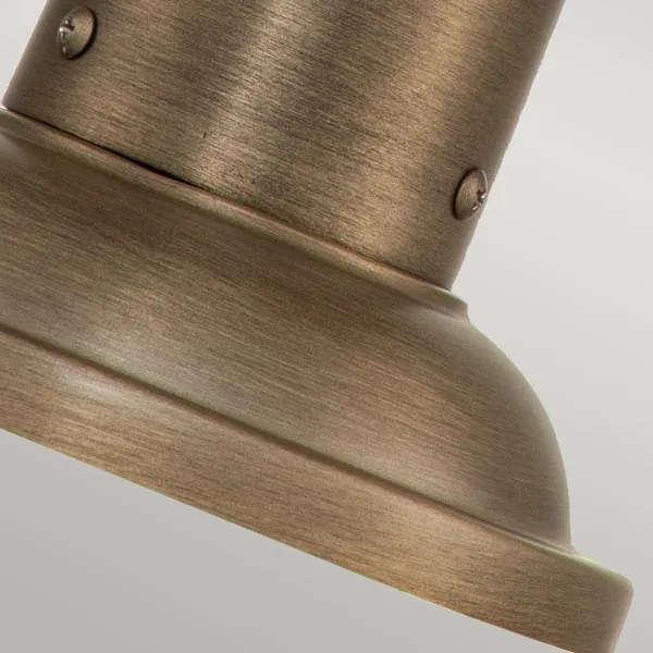 Kichler KL-ASHLANDBAY3-M-BU -Vonkajšia lampa ASHLANDBAY 1xE27/60W/230V IP44 bronzová