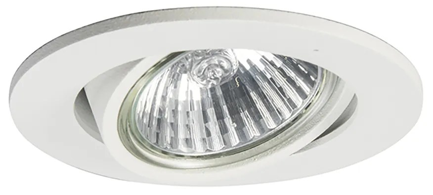 Sada 6 vstavaných bodových svetiel bielych sklápateľných - Cisco