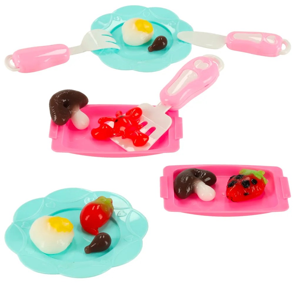 KIK 3D kryštálové lepidlo magické kuchynské šablóny kreatívna sada 62 položiek modrá