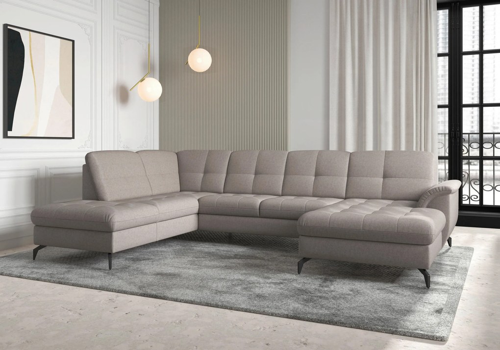 XXXLutz SEDACIA SÚPRAVA, textil, taupe Sit & More - Sedačky - 00014401334H