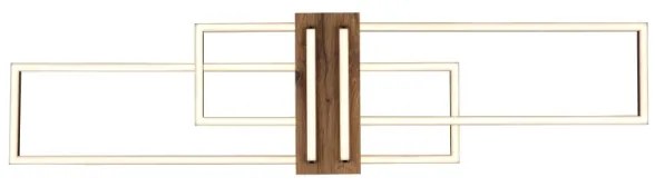 Globo 67208-40N - LED Stropné svietidlo DAKARI LED/40W/230V 3000K 25x100 cm čierna