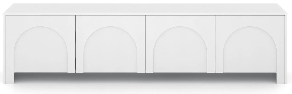 TV stolek Arco 204 cm bílý