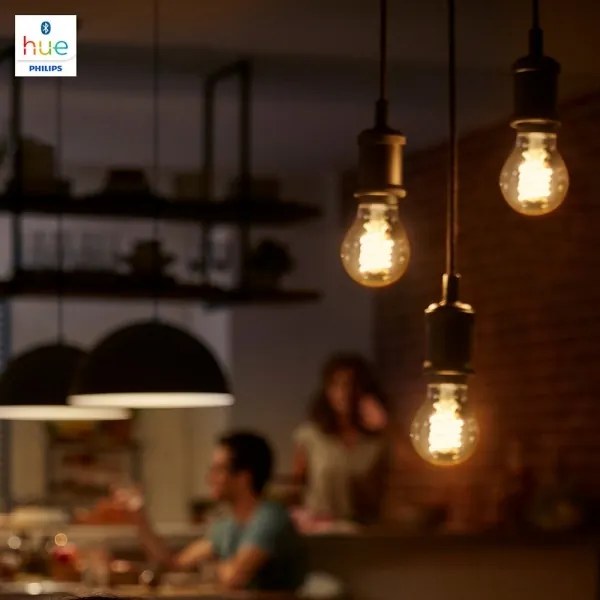LED Stmievateľná žiarovka Philips Hue WHITE FILAMENT G93 E27/7W/230V 2100K