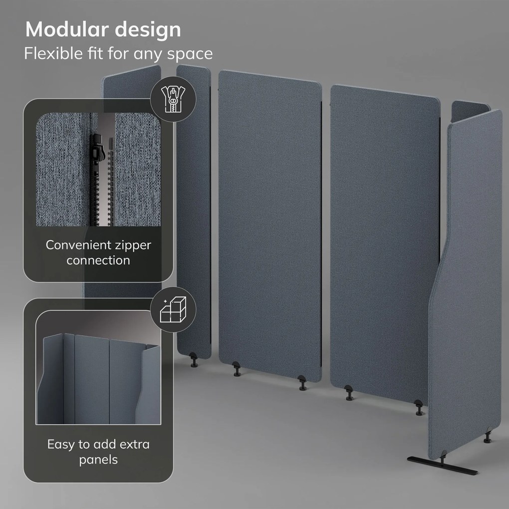 Akustická stena SADIE Carbon Fog 280/145 cm