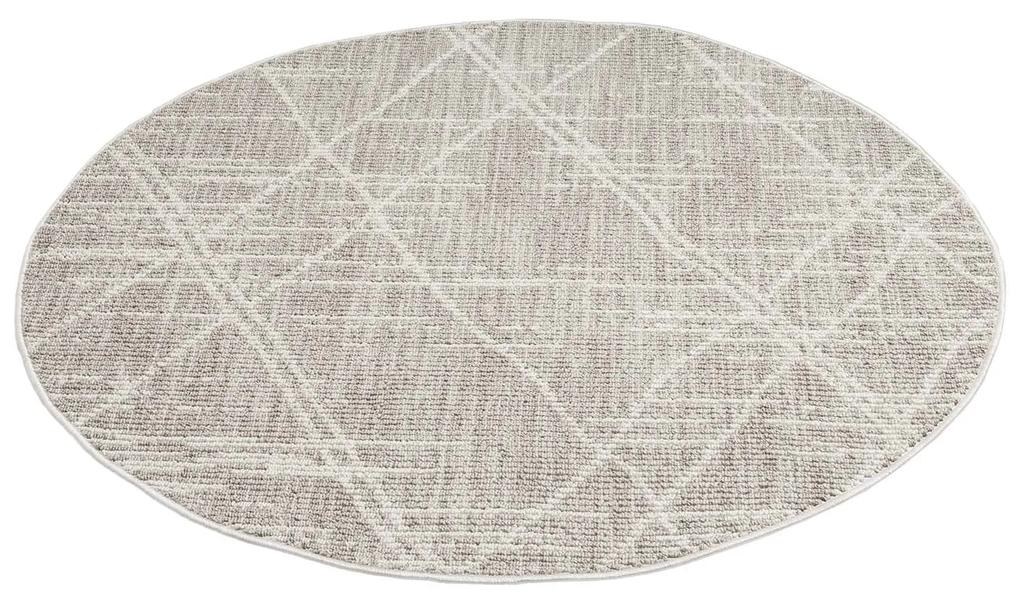 Dekorstudio Vintage okrúhly koberec CLASICO 9162 - béžový Priemer koberca: 160cm