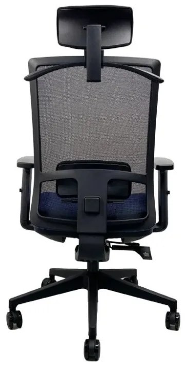 Kancelárska ergonomická stolička DVIS — látka, sieť, viac farieb Modrá
