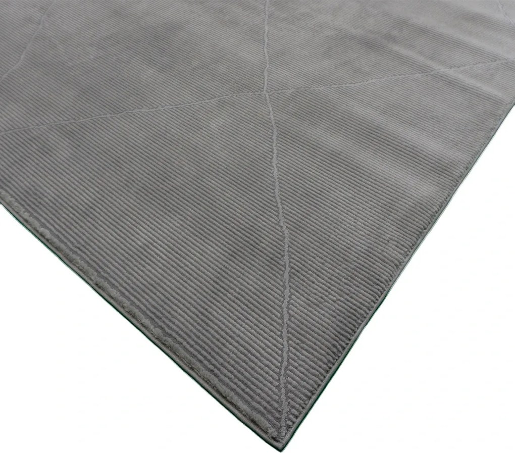 BE Koberec Zurich 1903 GREY – sivý obdĺžnikový Rozmer: 160x230 cm