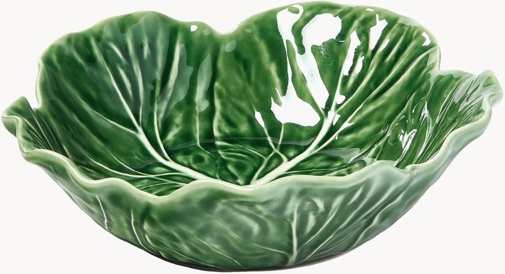 Ručne maľované servírovacie misky Cabbage, 2 ks