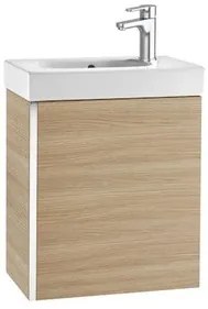 Roca Mini kúpeľňová skrinka s umývadlom 45x57,5x25 cm dub A855873155